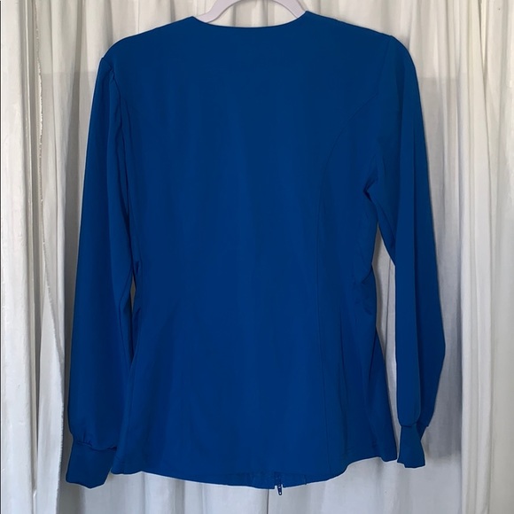 Blue scrub Jacket - Picture 4 of 4